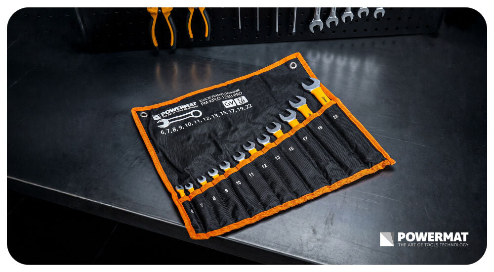 Set chei combinate PM-KPLO-12SU-PRO, 12 bucati, Powermat PM1622