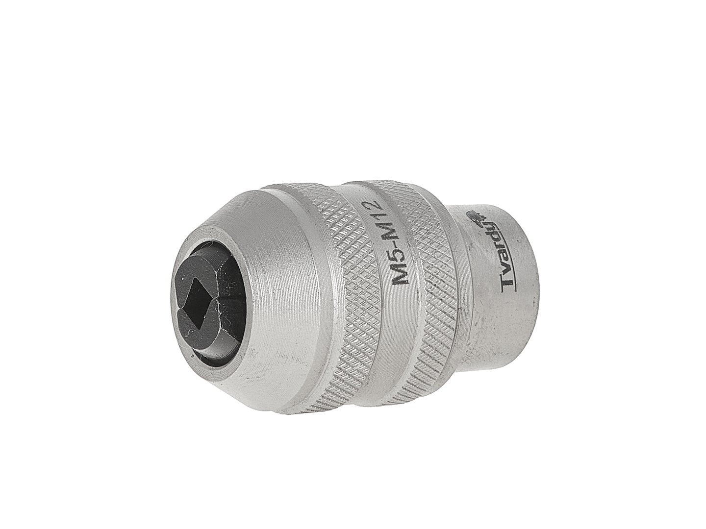 Adaptor pentru tarozi, 3 / 8", M5-M12, Cr-V, Tvardy T00035