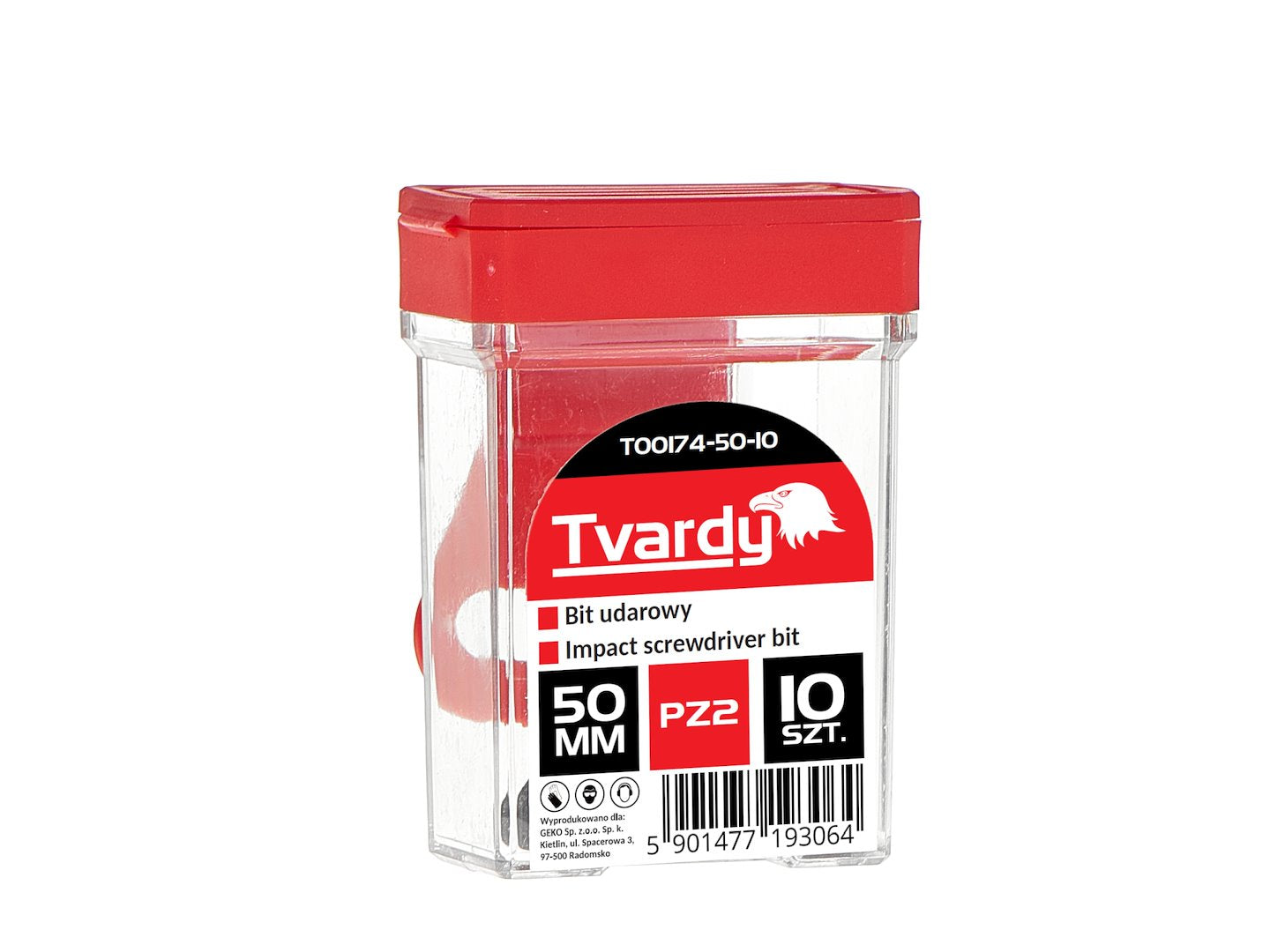 Set biti de impact PZ2, 50 mm S2, 10 bucati, Tvardy T00174-50-10