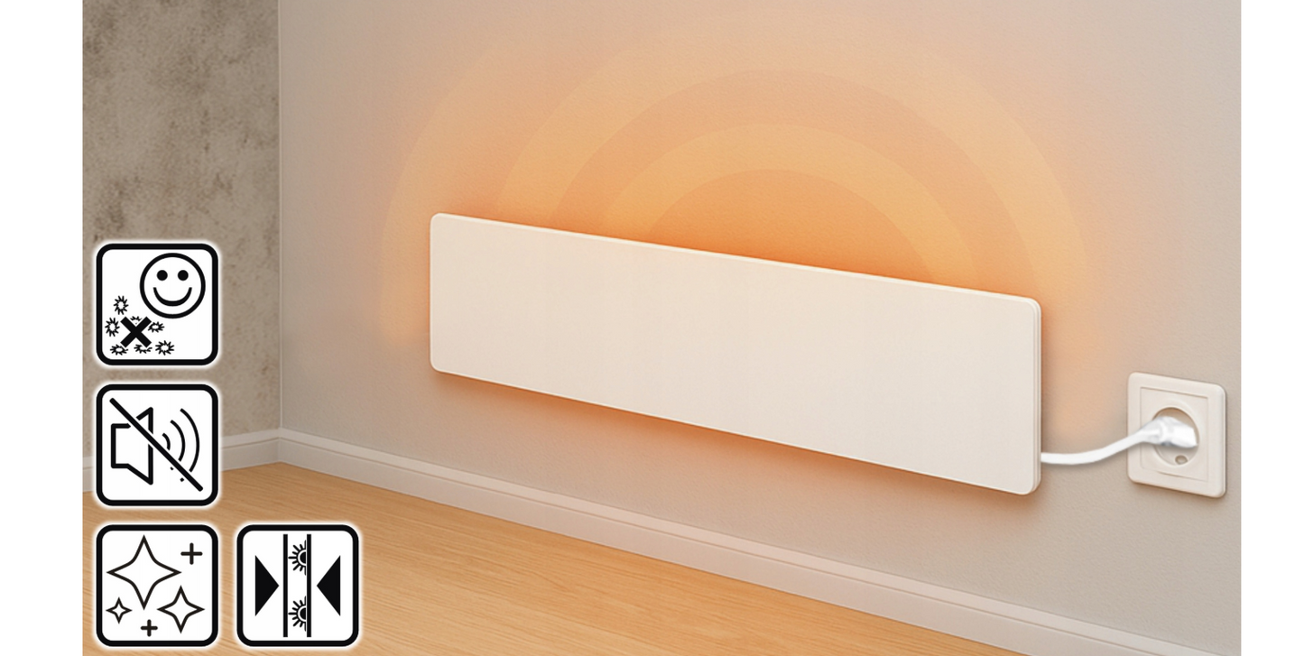 Panou de incalzire infrarosu cu functie de dezumidificator  IR MR 1.50, 50 W, Harder HD1804