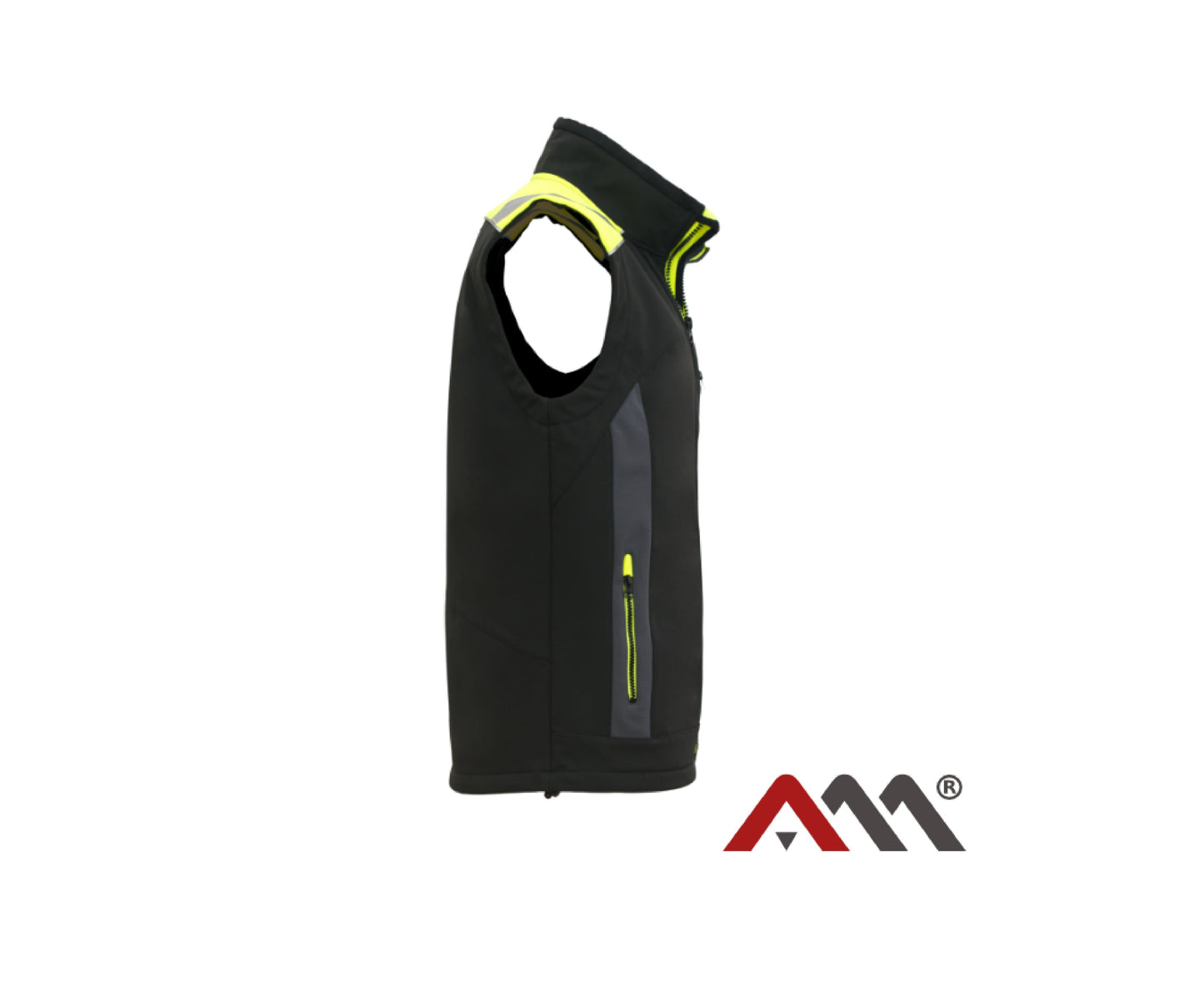Vesta softshell reflectorizanta Classwork BZR, marimea L, Artmas ART461087
