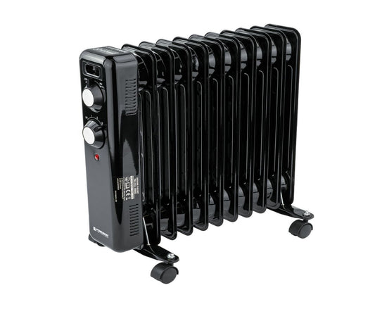 Radiator cu ulei PM-GOL-3000D, 2500 W, 11 elementi, termostat reglabil, Powermat PM1399
