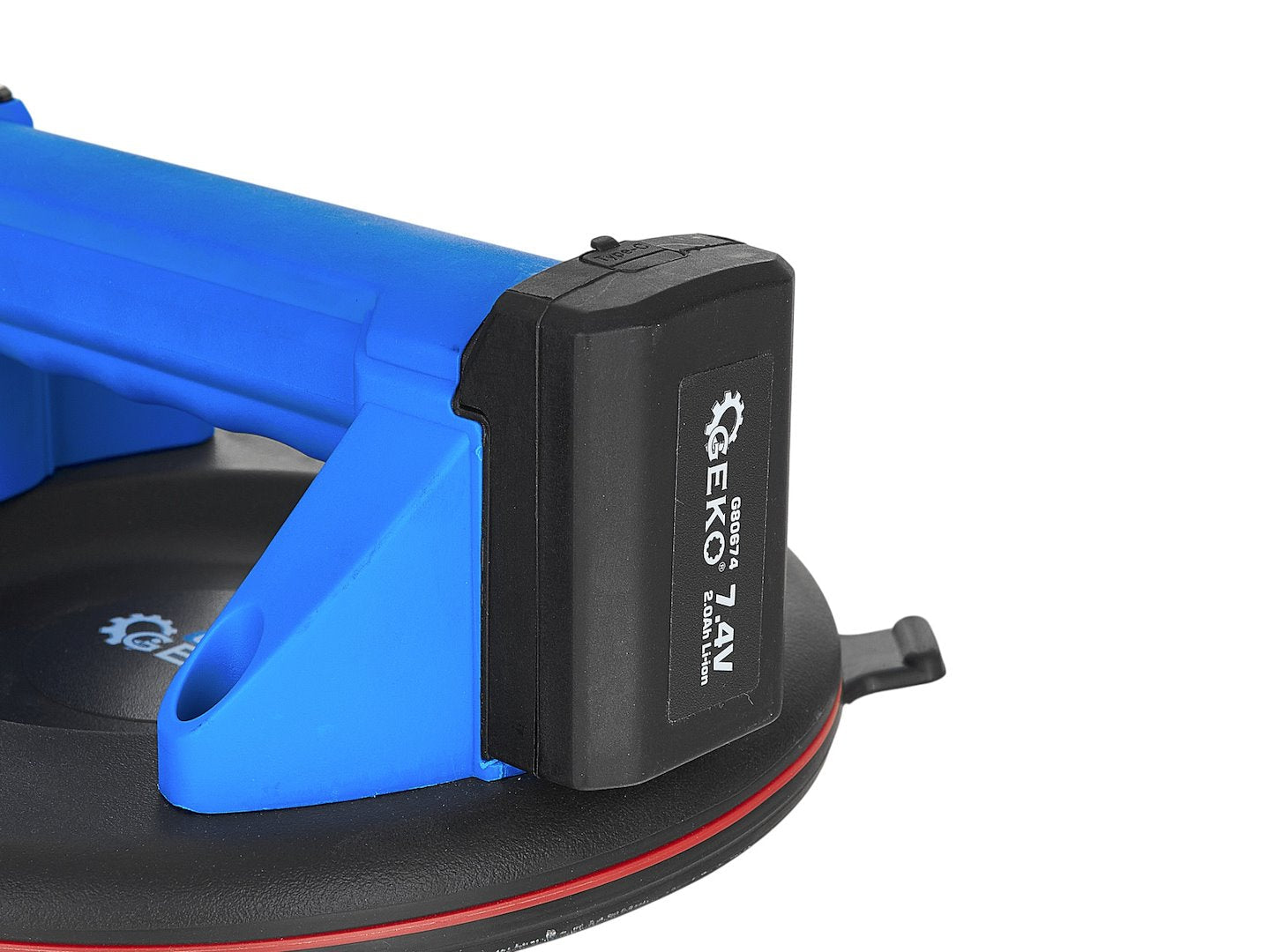 Suport pentru ventuza cu acumulator, 210mm, capacitate maxima 200kg, 4.0Ah 3.7V, Geko G80674