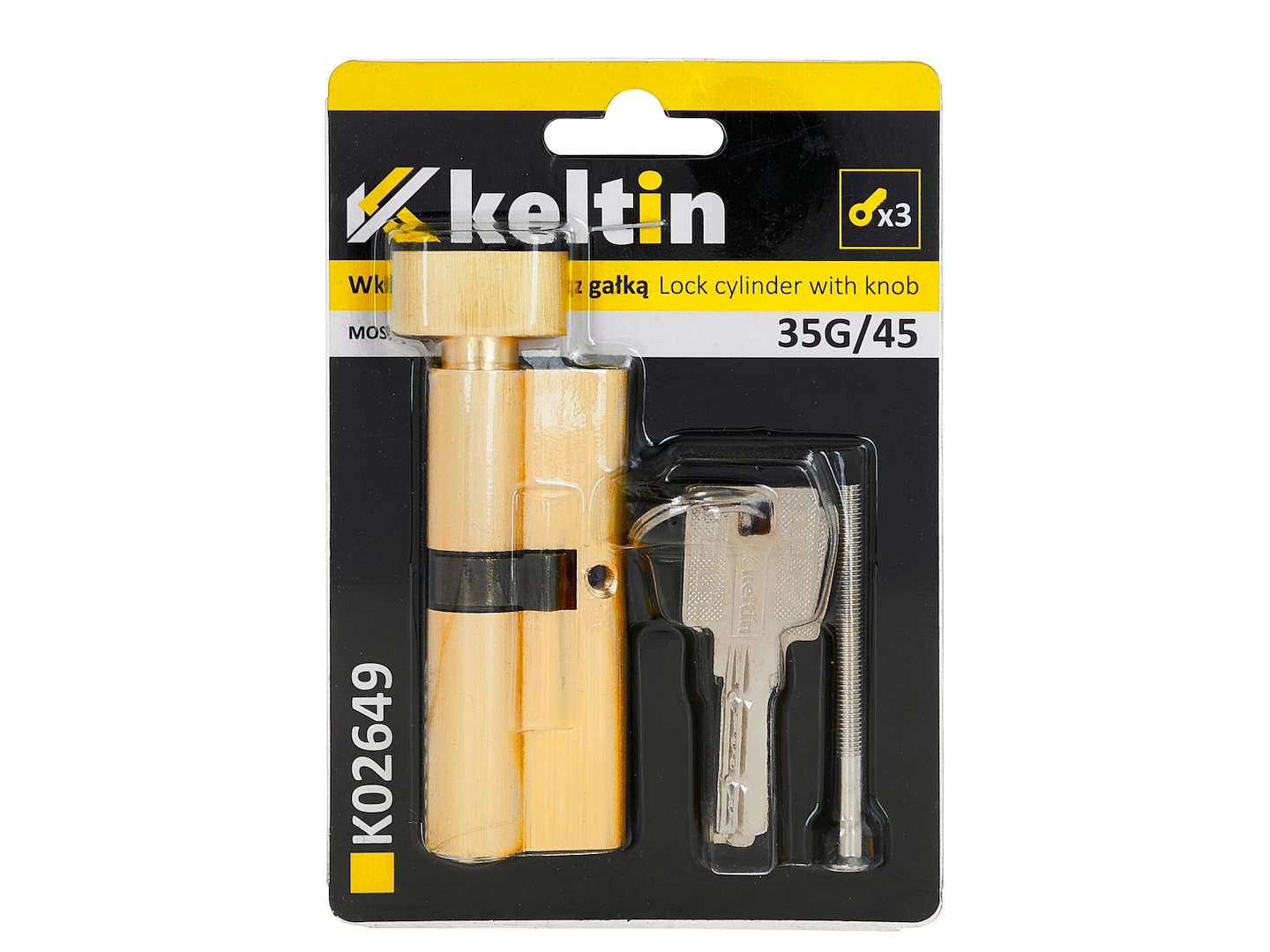 Butuc aluminiu, 35g/45, Keltin K02649