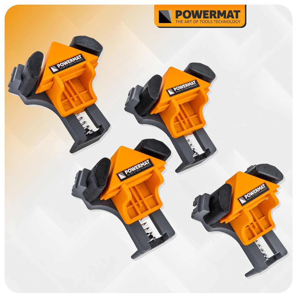 Set cleme de colt PM-SNK-522T, 4 bucati, Powermat PM1435