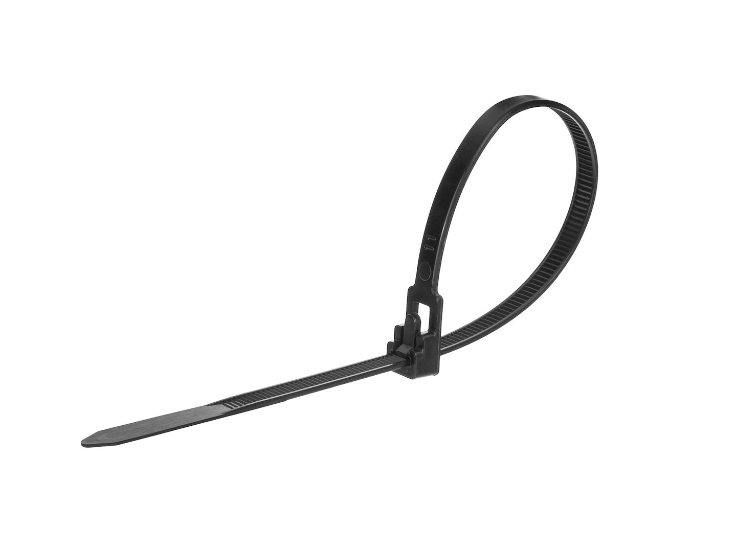 Set legaturi nylon reutilizabile, negru, 7,5x300mm, 100 bucati, Geko G17243