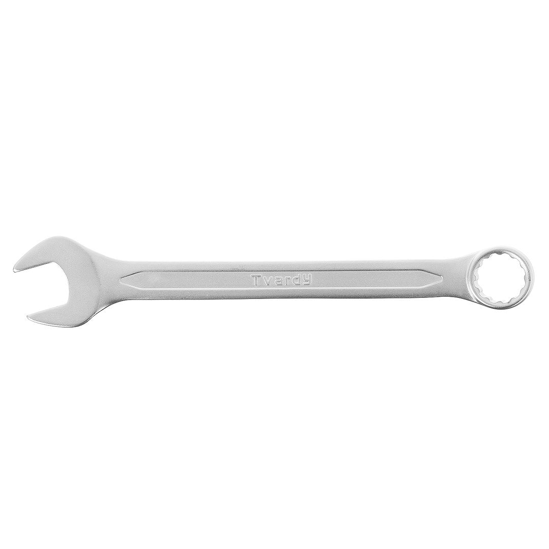 Cheie combinata cu finisaj satinat, 19 mm, Cr-V - CS DIN3113A, Tvardy T00619