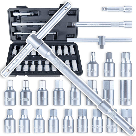 Set chei buson baie ulei, 23 bucati, Geko G02712