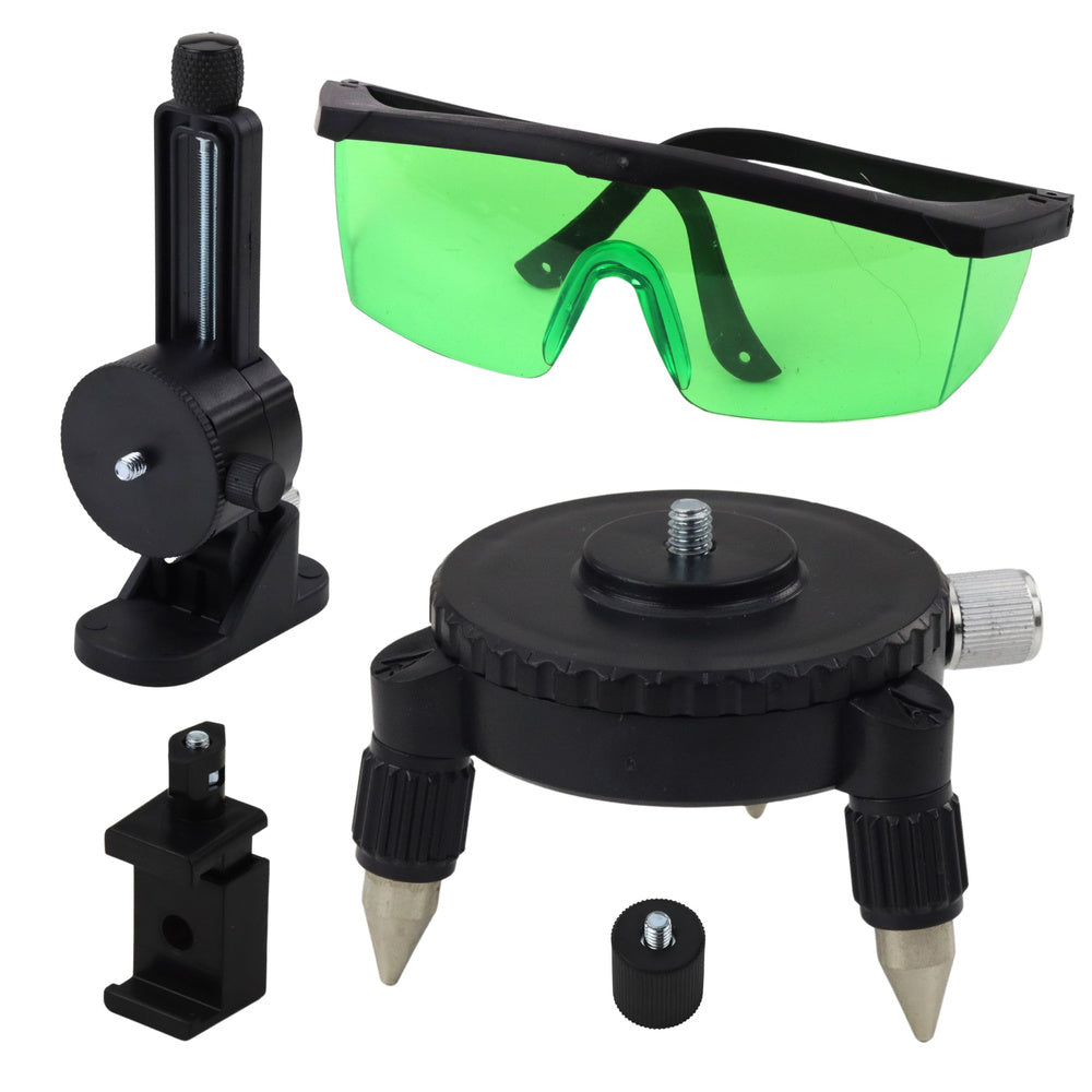 Nivela laser 4D cu 16 linii, verde, Lean 26586