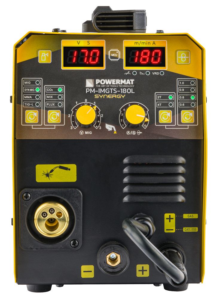 Aparat de sudura migomat PM-IMGTS-180L, 180 A, Powermat PM1337
