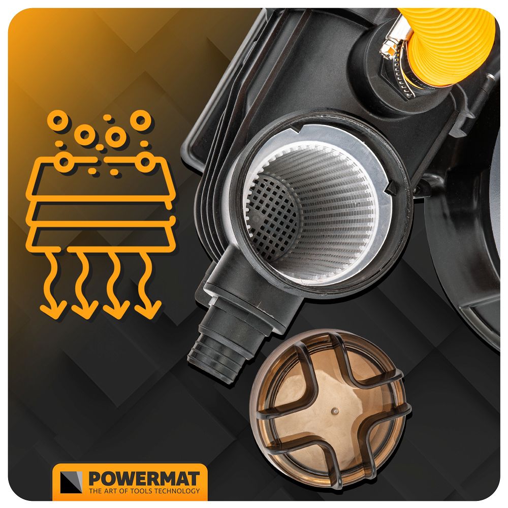 Pompa de apa pentru piscina PM-PPDB-400J, 400 W, Powermat PM1351