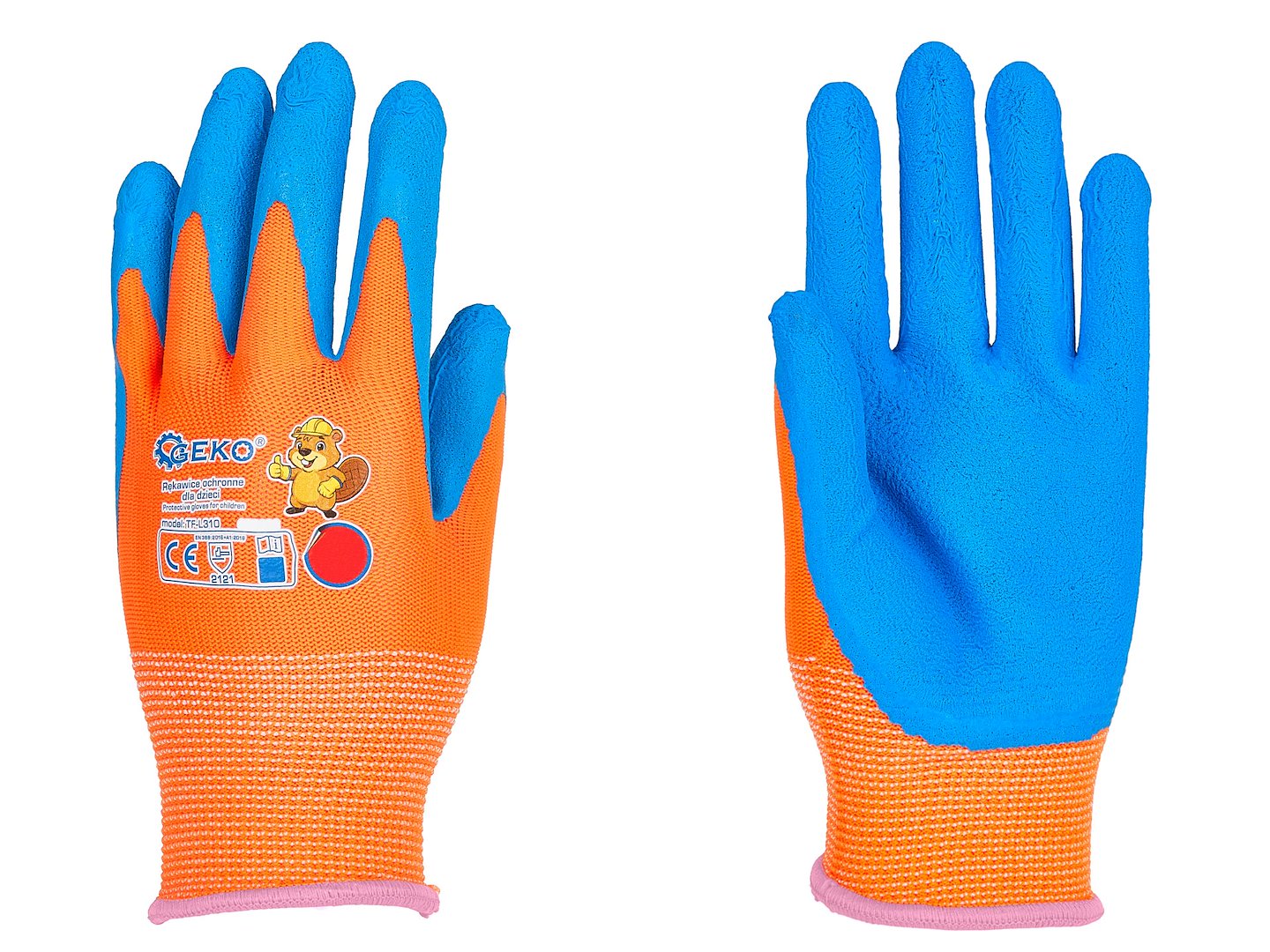Manusi de protectie pentru copii, marimea 3 (5-8 ani), Geko G75061