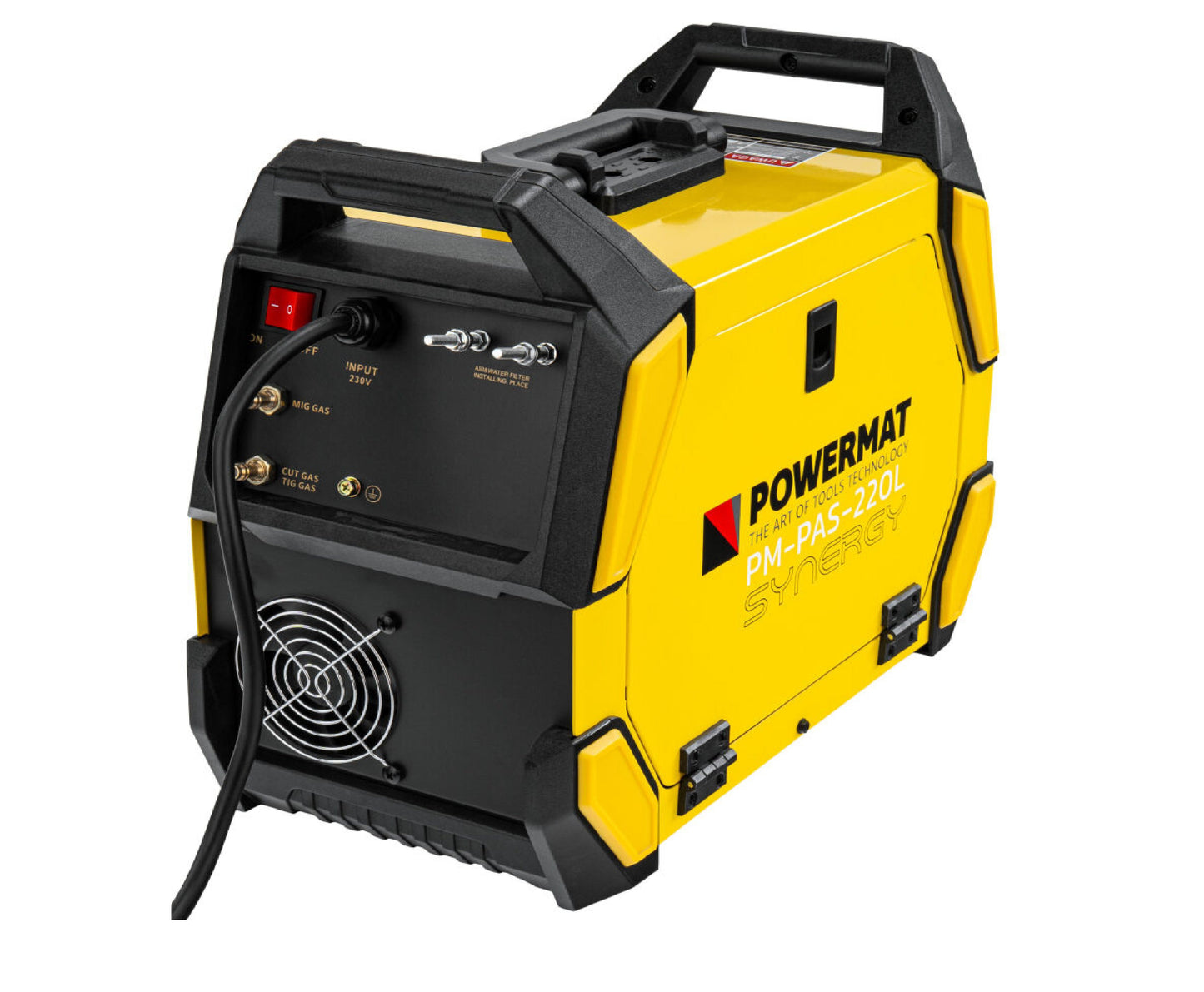 Aparat de sudura tip invertor migomat PM-PAS-220L, afisaj LCD, 220 A, Powermat PM1671