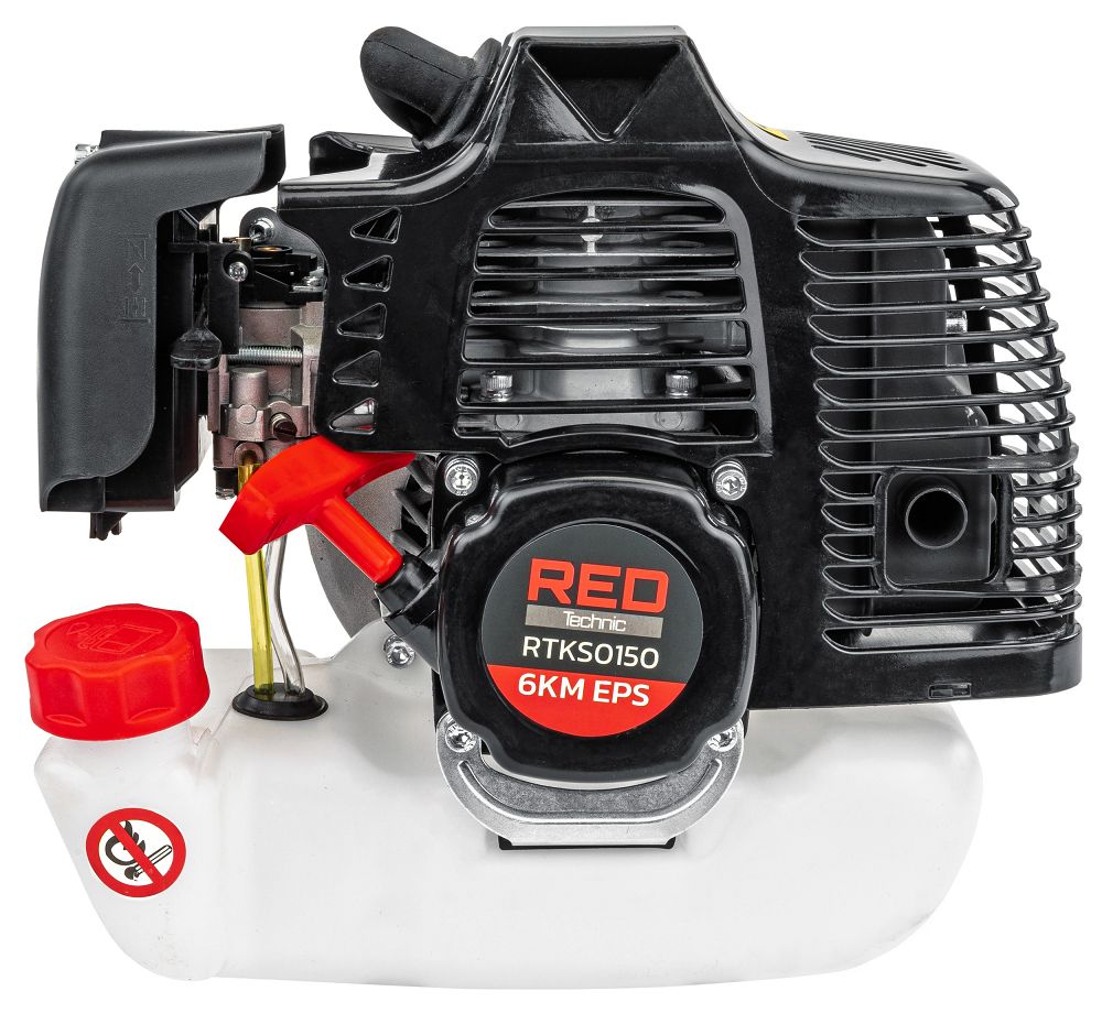 Trimmer pentru iarba / gazon pe benzina, 6 cp, 11000 rpm, Red Technic RTKS0150