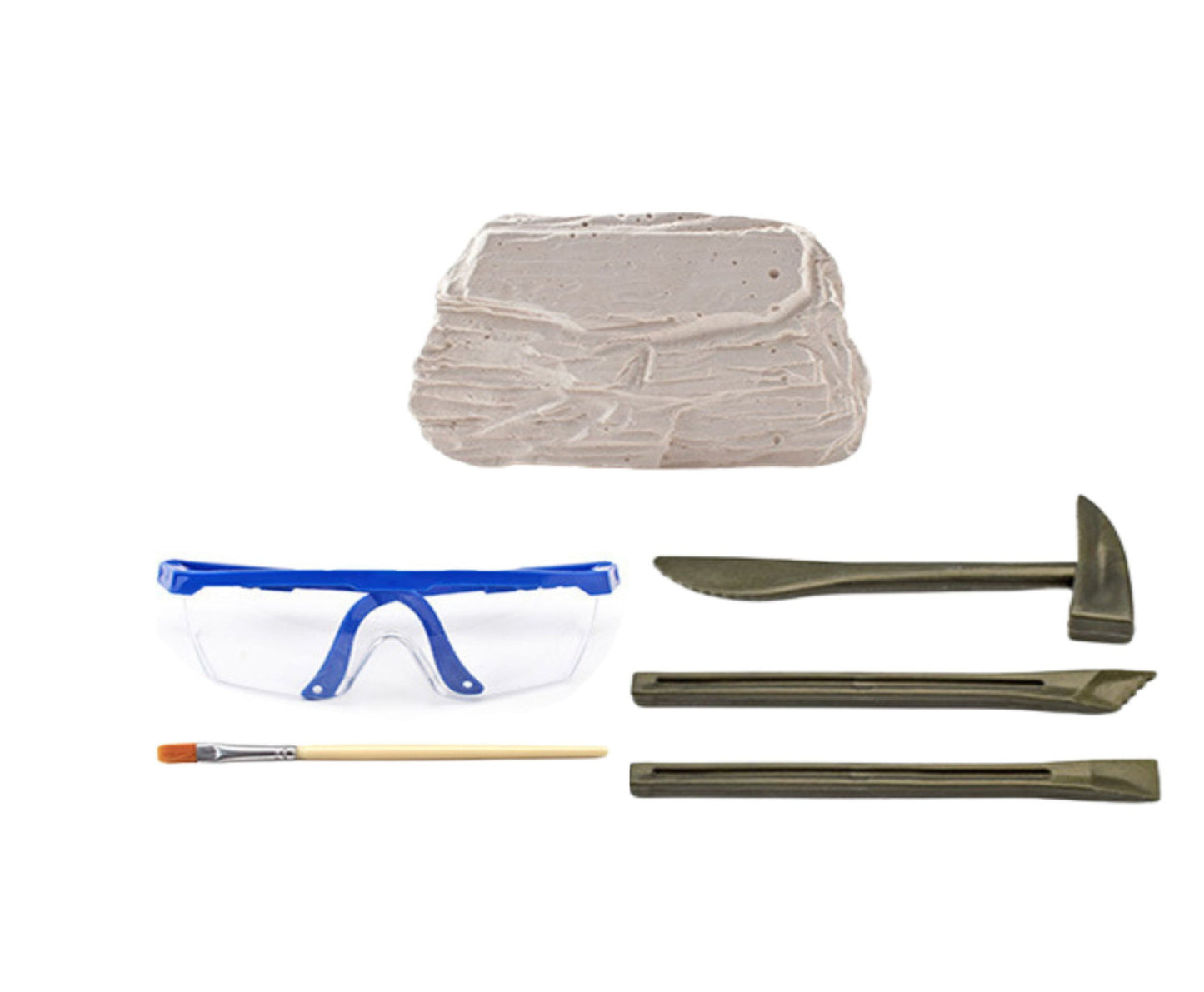 Set paleontologic pentru copii, 28 x 21 x 6 cm, multicolor, Lean 28724