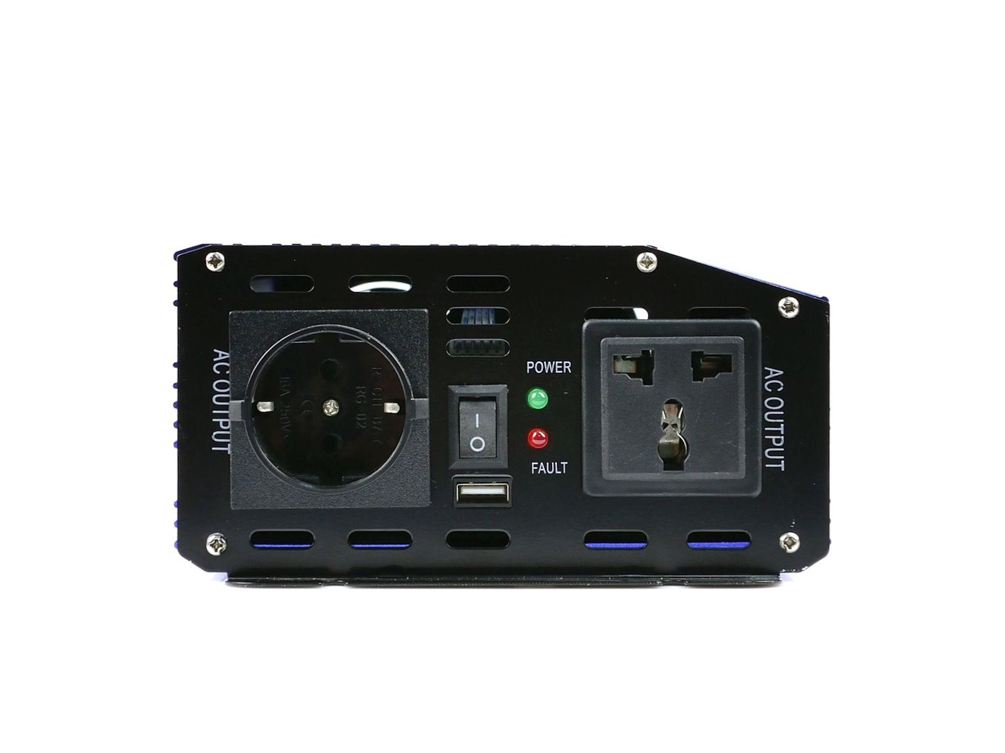 Convertor de tensiune SINUS, 12 V / 230 V, 1000 / 2000 W, Geko G17014