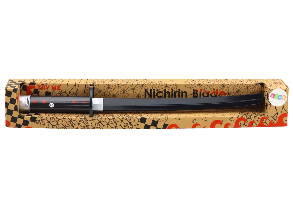 Sabie Samurai Nichirin cu baterii si sunete, negru, Lean 11145