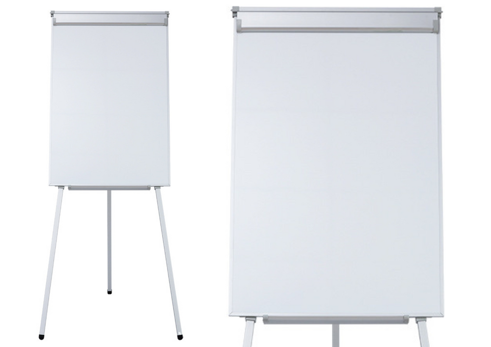 Tabla magnetica flipchart, alb, 70 x 100 cm, Lean 20704