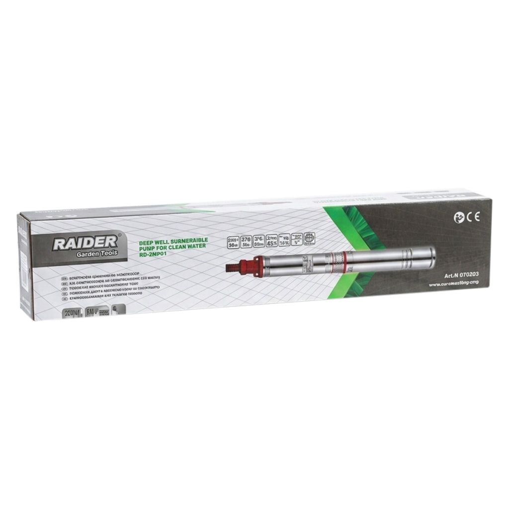 Pompa submersibila RD-3WP91, 6 T, 370 W, 1", 5400 l / h, Raider 070203