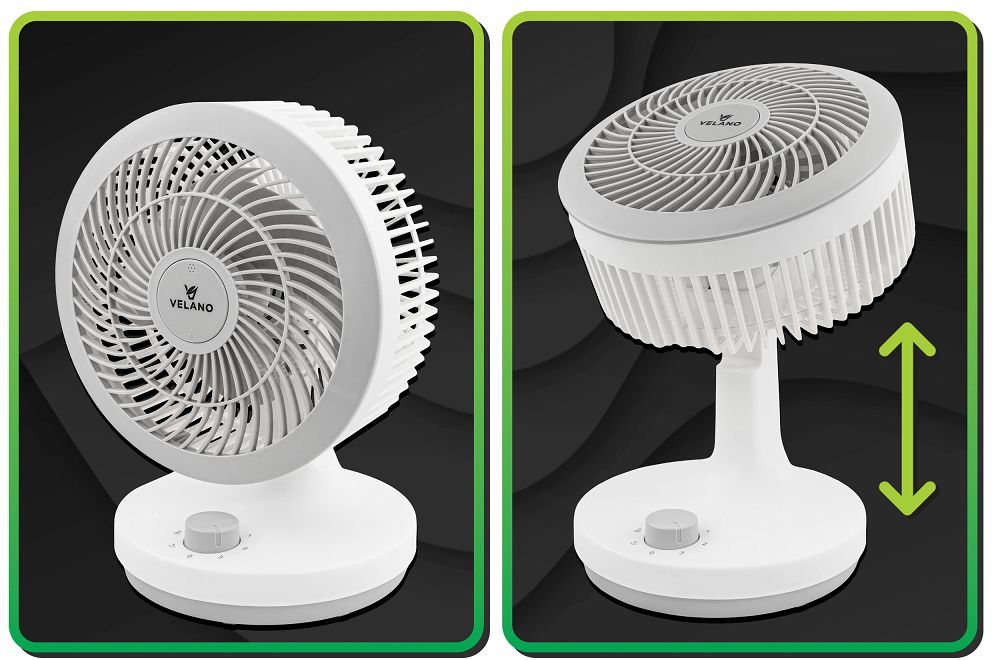 Ventilator de birou Velano, 50 W, Powermat VELWEBS0008