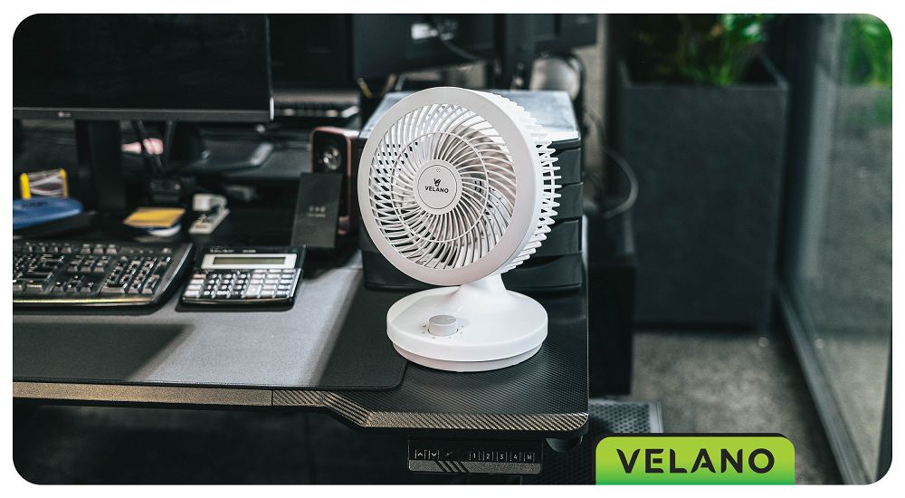 Ventilator de birou Velano, 50 W, Powermat VELWEBS0008
