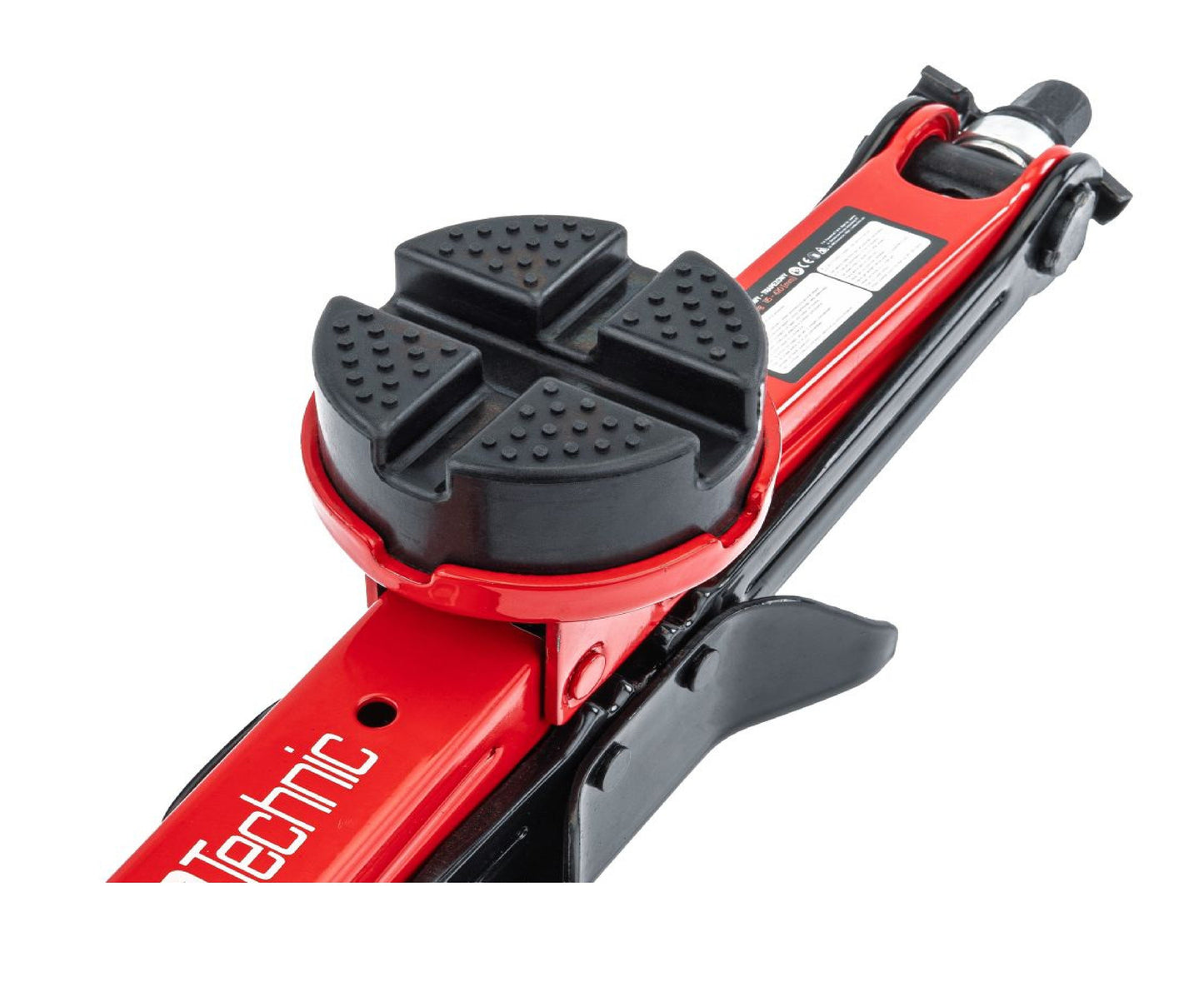 Cric auto trapezoidal 2500 kg, 115-420 mm, Red Technic RTPTR0151