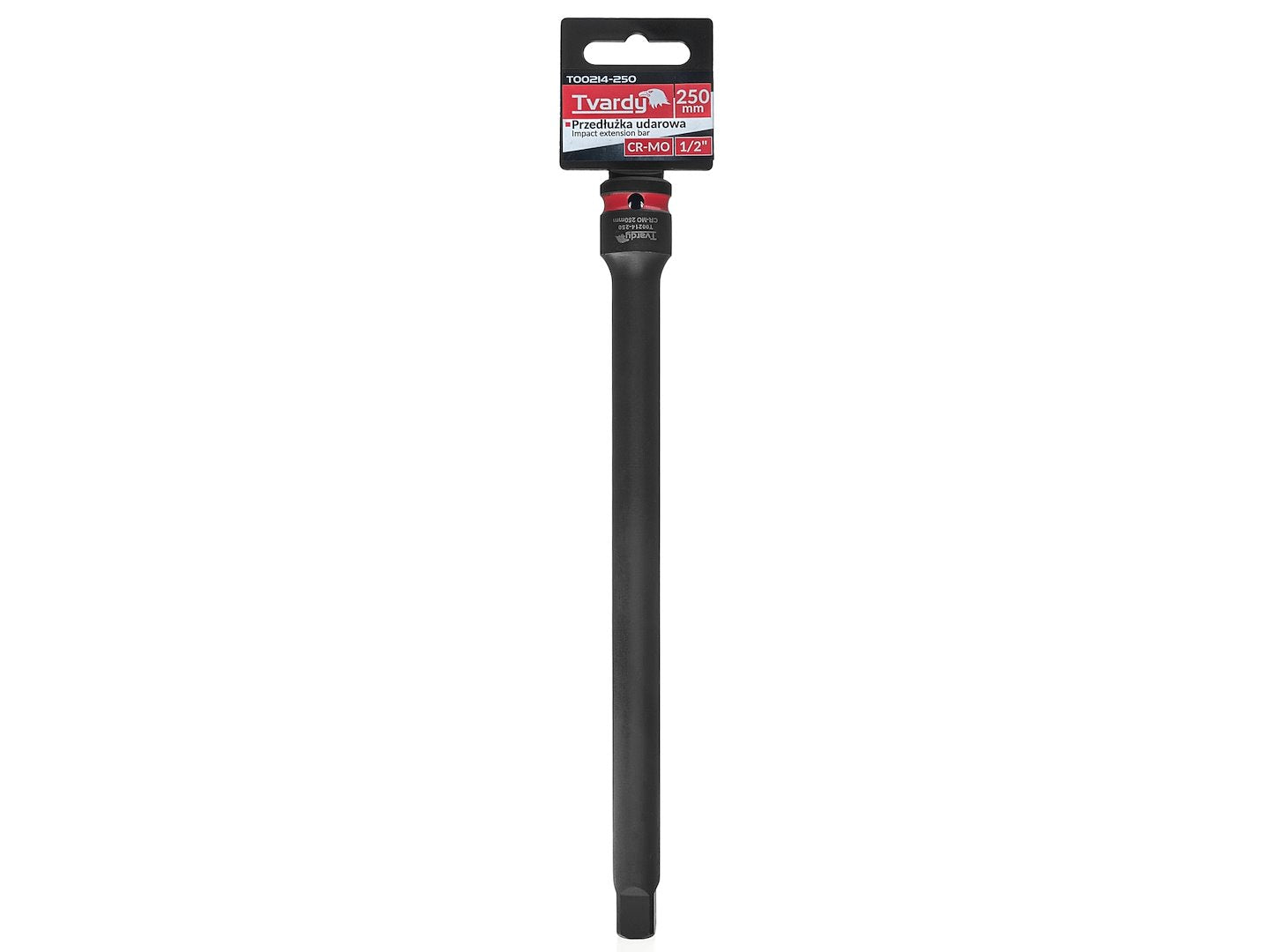 Prelungitor pentru chei tubulare de impact 1 / 2", 250 mm, Cr-Mo, Tvardy T00214-250
