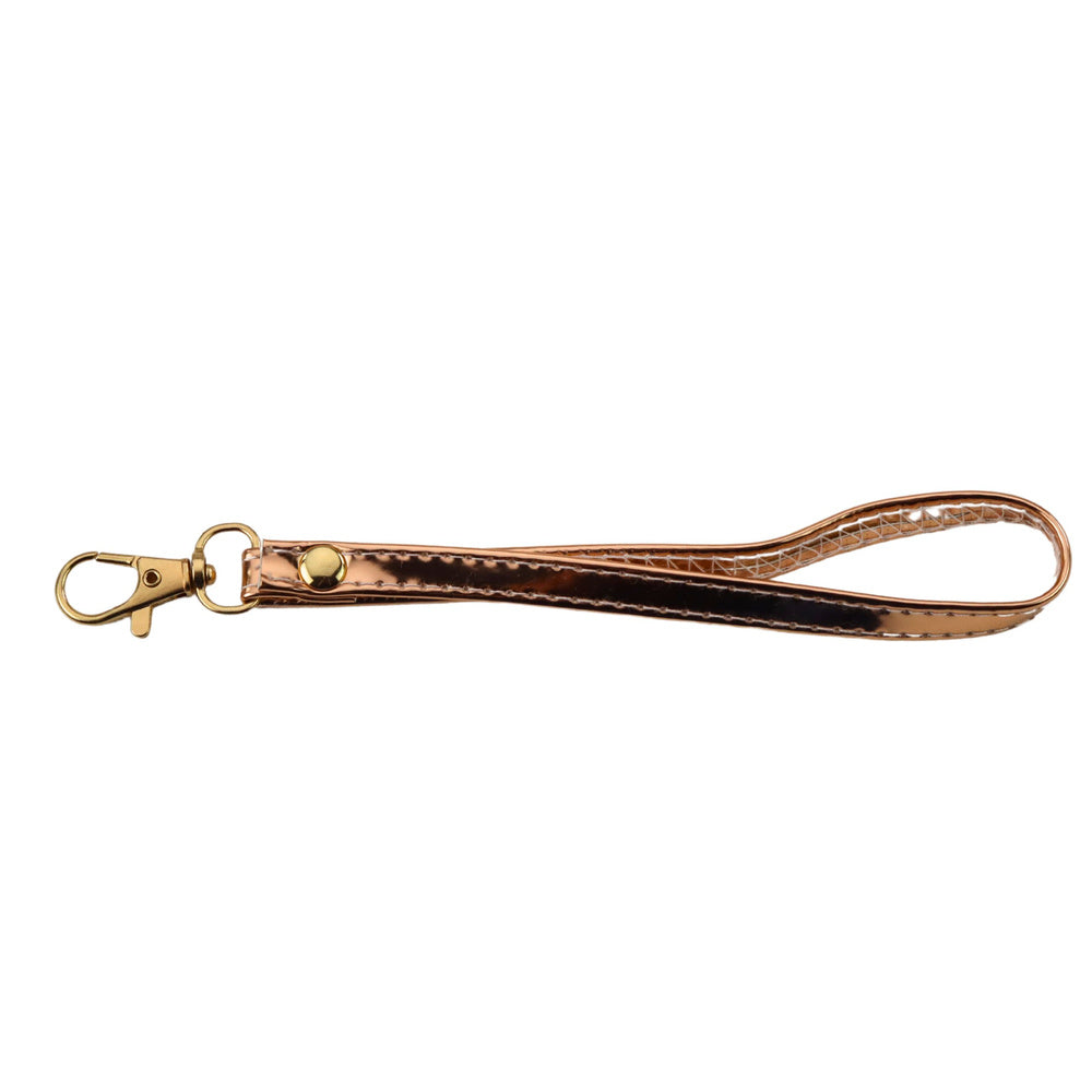 Geanta pentru cosmetice din plus cu maner, alb, 20 cm, Lean 22047