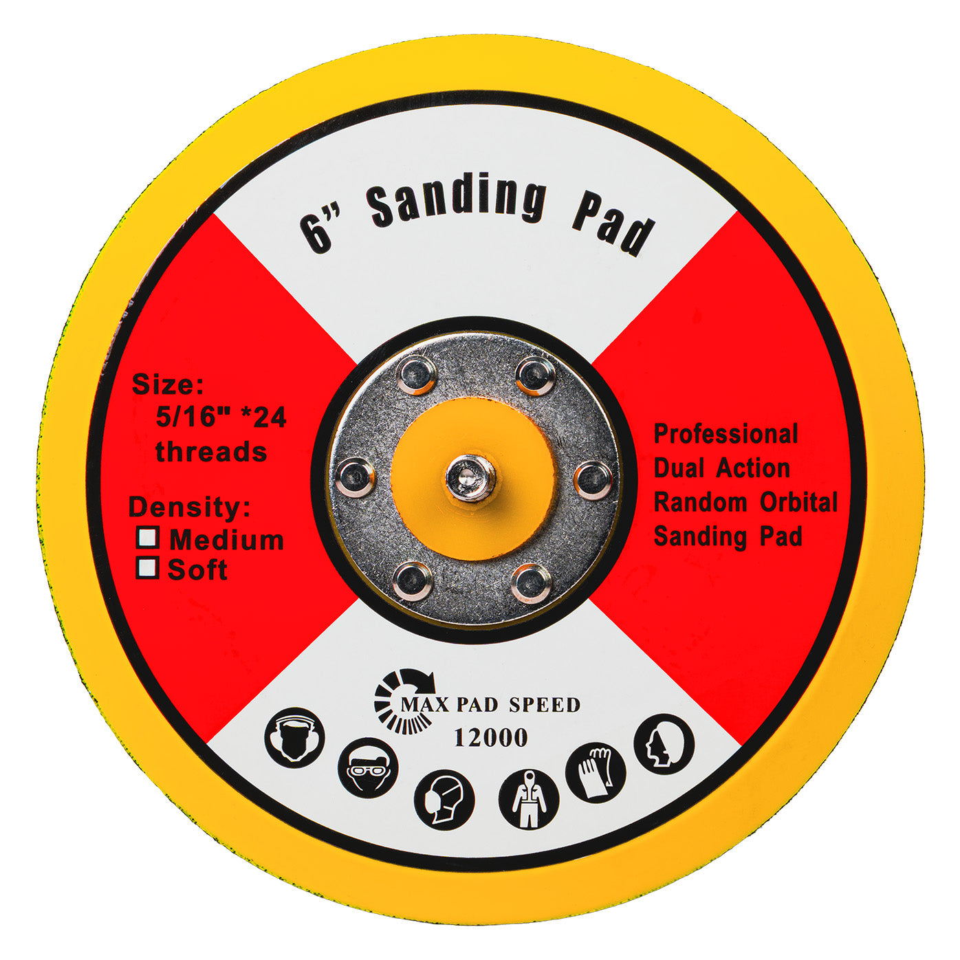 Disc velcro pentru masina de polisat RDP-PC07, 150 mm, Raider 045108