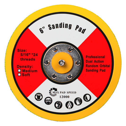 Disc velcro pentru masina de polisat RDP-PC07, 150 mm, Raider 045108