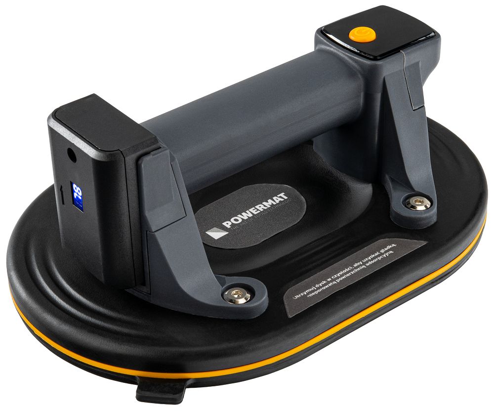 Ventuza cu baterie pentru gresie si sticla, capacitate maxima sigura 200 kg, Powermat PM1589