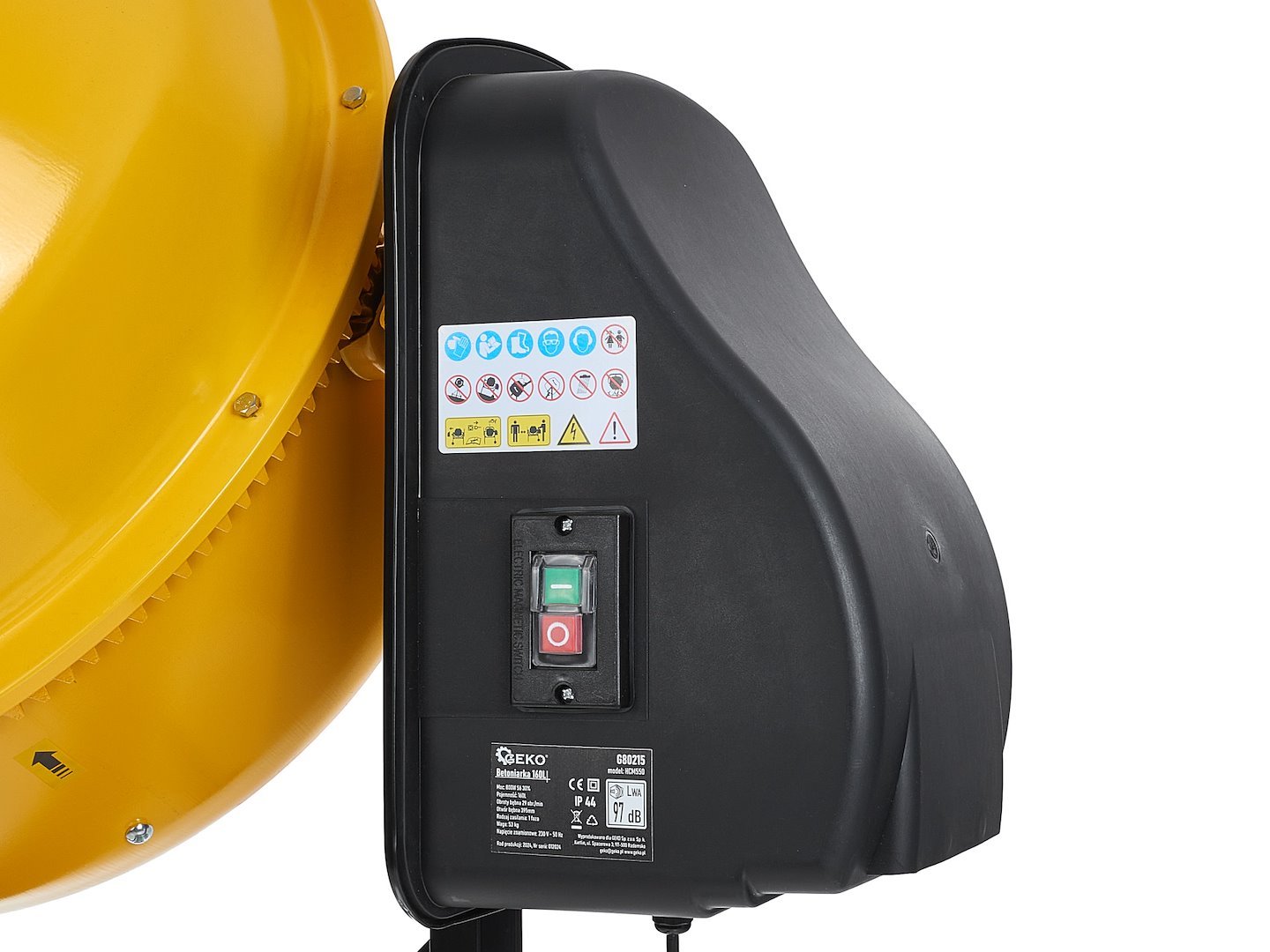 Betoniera, 200 l, 1000 W, Geko G80217