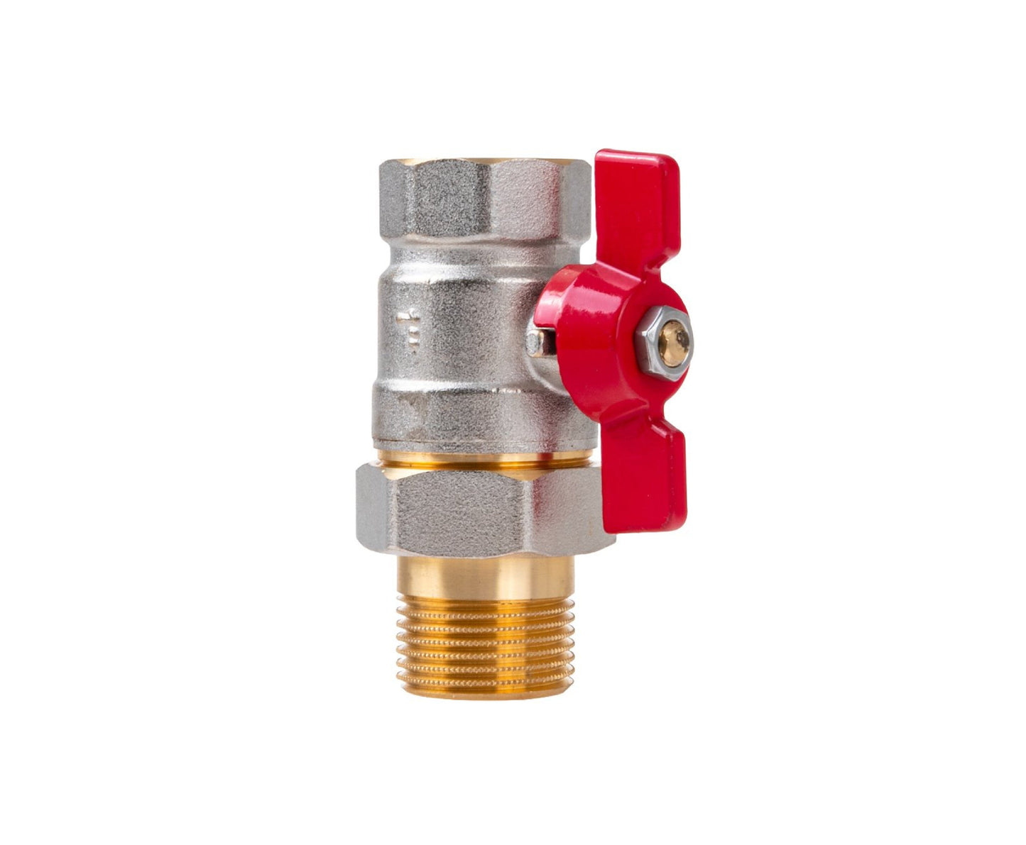 Robinet cu bila tip fluture 1" DN25 cu garnitura de etansare, Geko G70225