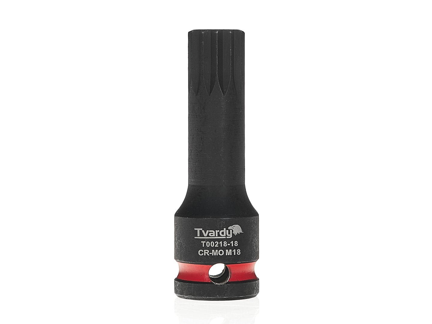 Cheie tubulara de impact SPLINE 1 / 2", M18, Cr-Mo, Tvardy T00218-18