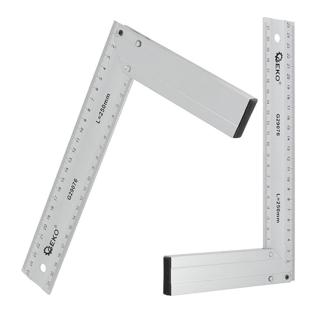 Echer de tamplarie din aluminiu, 250 mm, Geko G29076