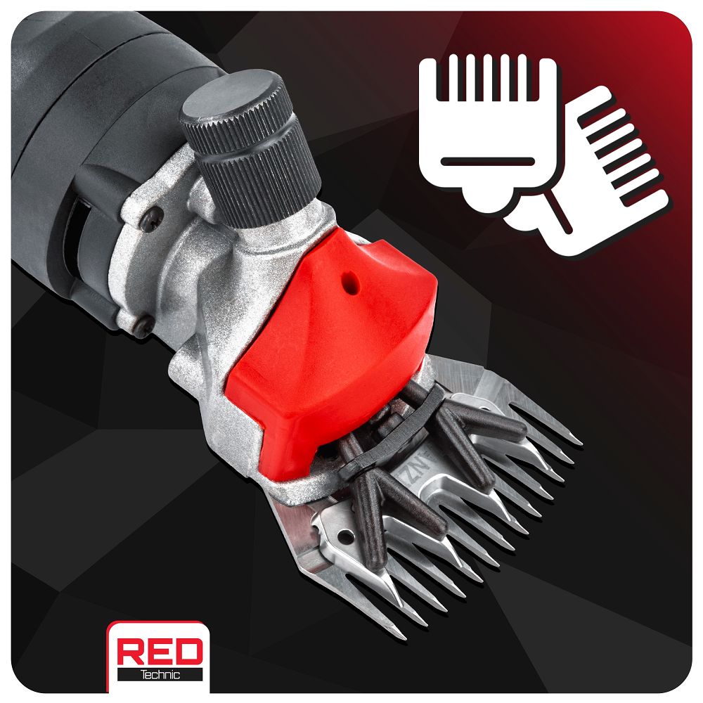 Masina de tuns oi cu lame din otel inoxidabil, 600 W, Red Technic RTMDSO0147