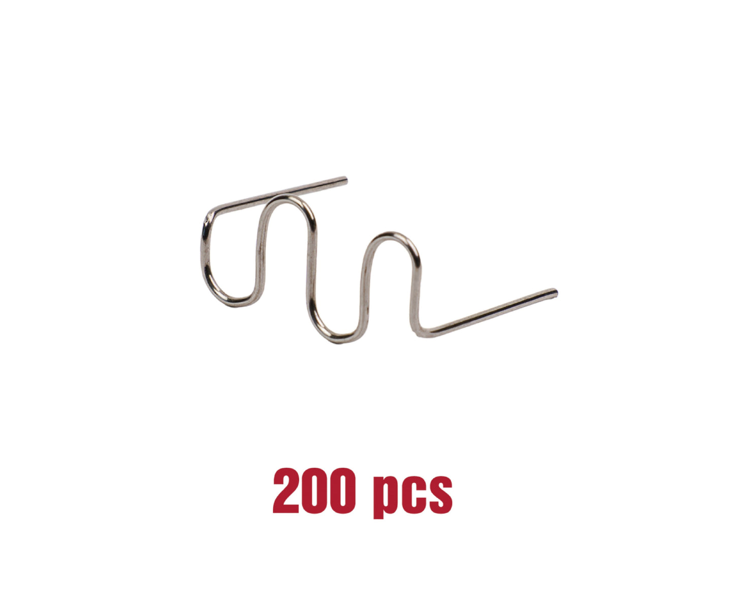 Set 200 capse S pentru aparat de lipit plastic, 0.6 mm, Raider 076217