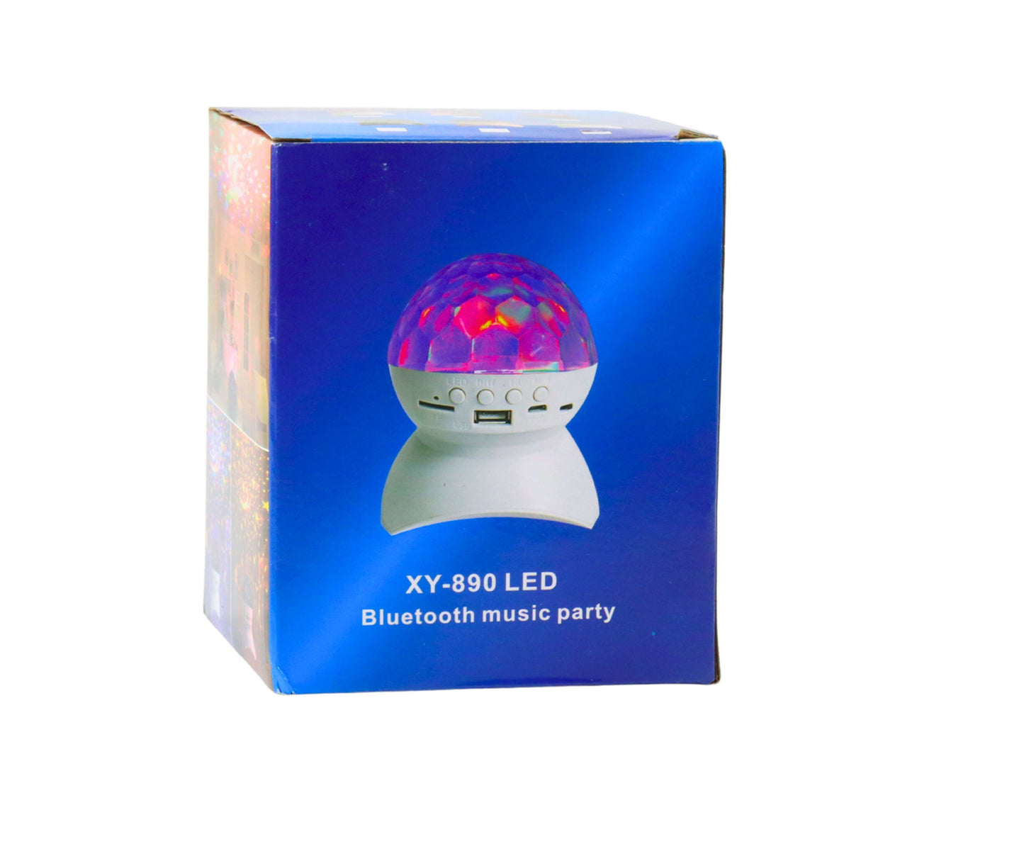 Lampa de veghe proiector de stele Bluetooth, 14 x 11 cm, alb, Lean 27716