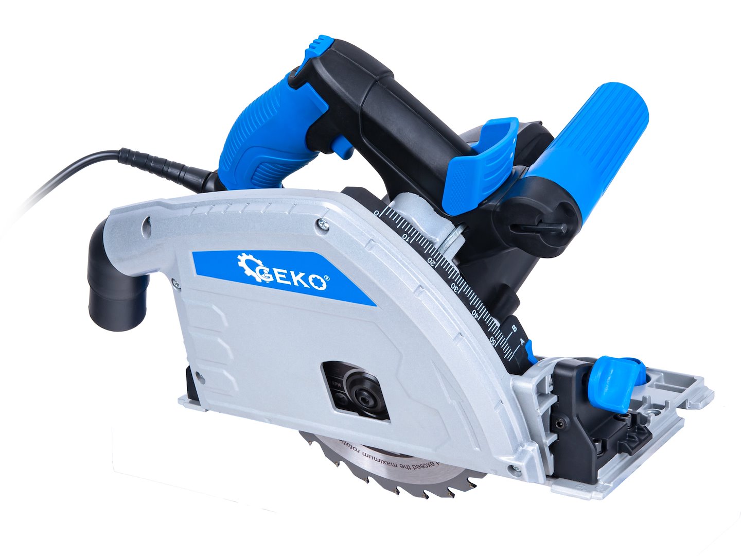 Fierastrau circular cu sina ghidaj, 1200 W, 165 mm, Geko G80753