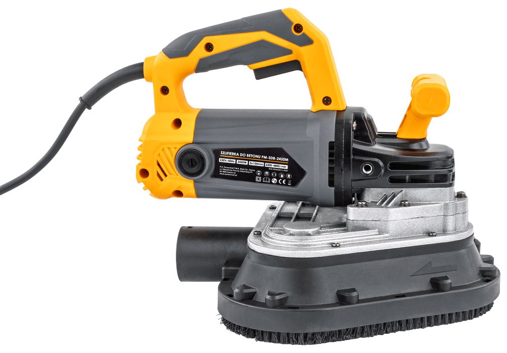 Masina pentru slefuit beton PM-SDB-2450M, 2450 W, Powermat PM1452