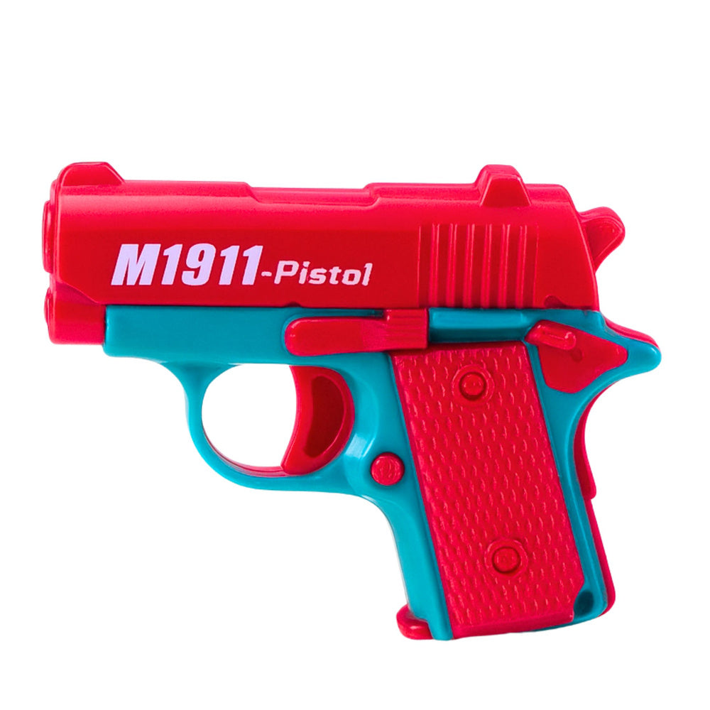Pistol de jucarie Decompression Gun, 8 cartuse, 12.5 x 8.5 x 2 cm Lean 28655