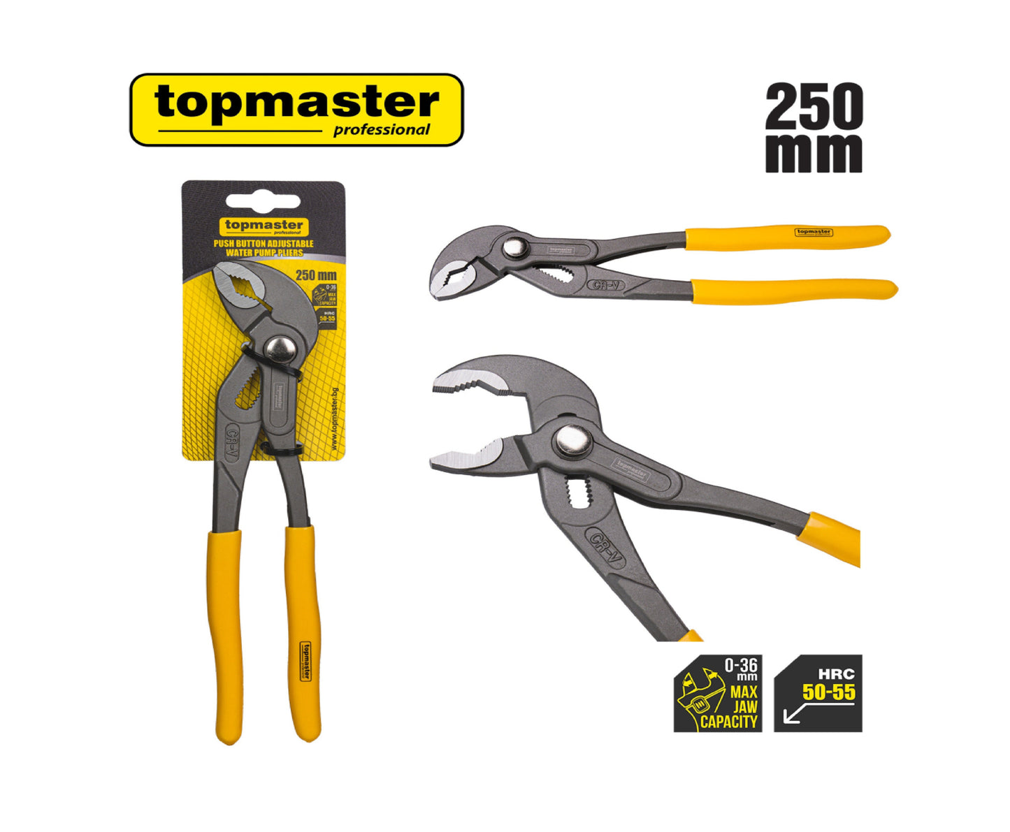Cleste instalator, 250 mm, Topmaster 210162
