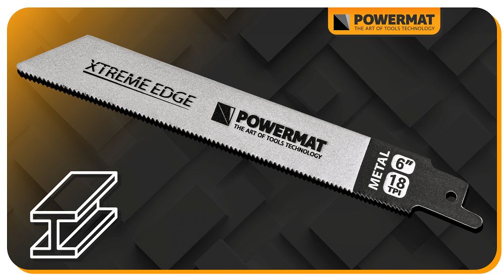 Set lame pentru fierastrau sabie PM-ZBDP10T, 10 bucati, Powermat PM1373