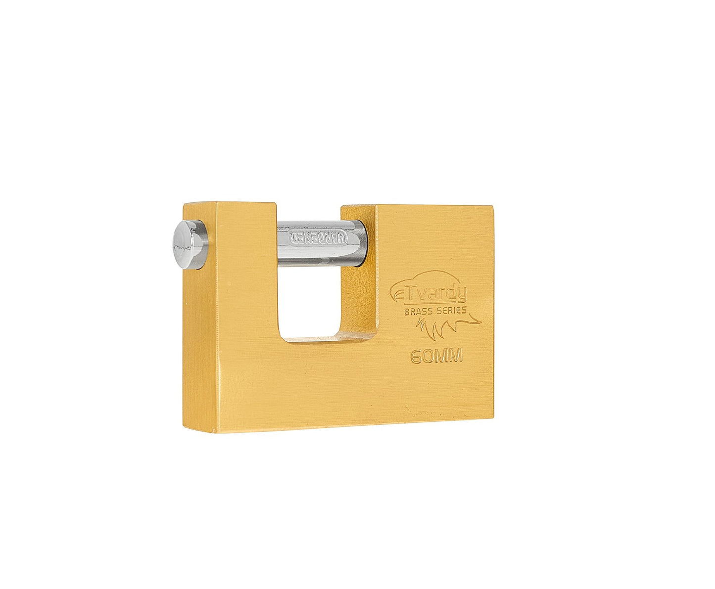 Lacat din alama ranforsat Brass Line, 60 mm, Tvardy T00429