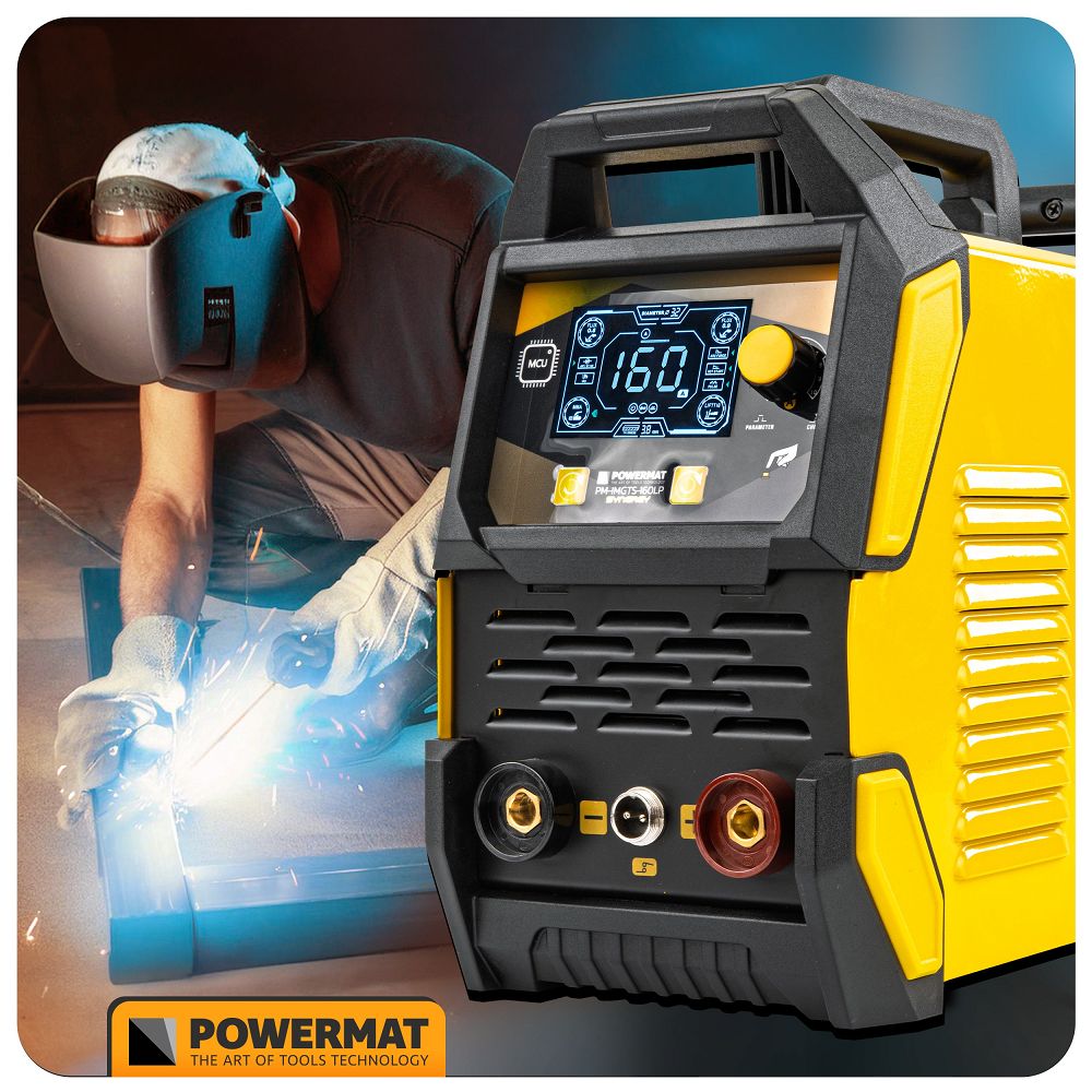 Aparat de sudura tip invertor migomat PM-IMGTS-16-LP 160 A, Powermat PM1342