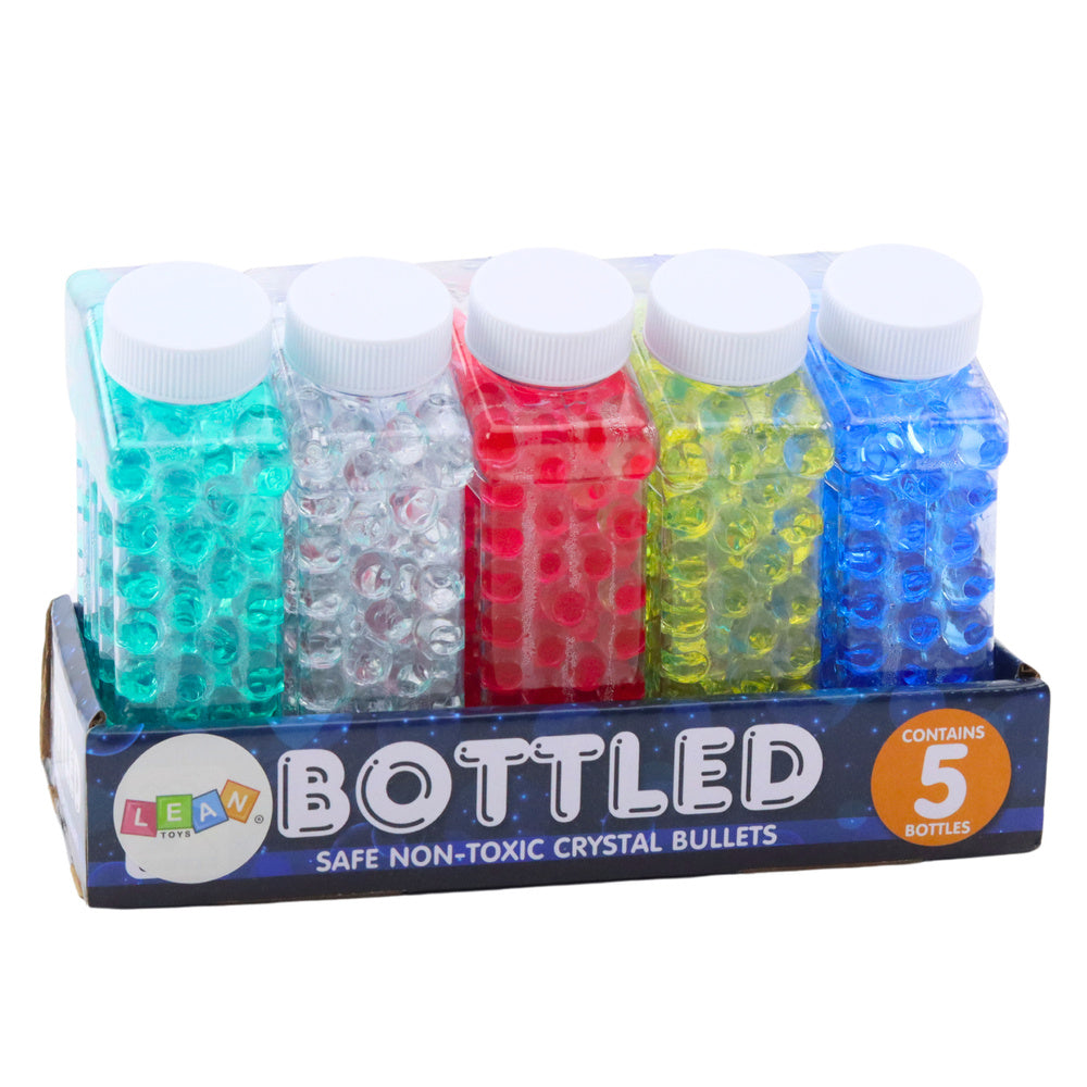 Set gloante cu gel pentru copii, multicolor, 400 bucati, Lean 24824