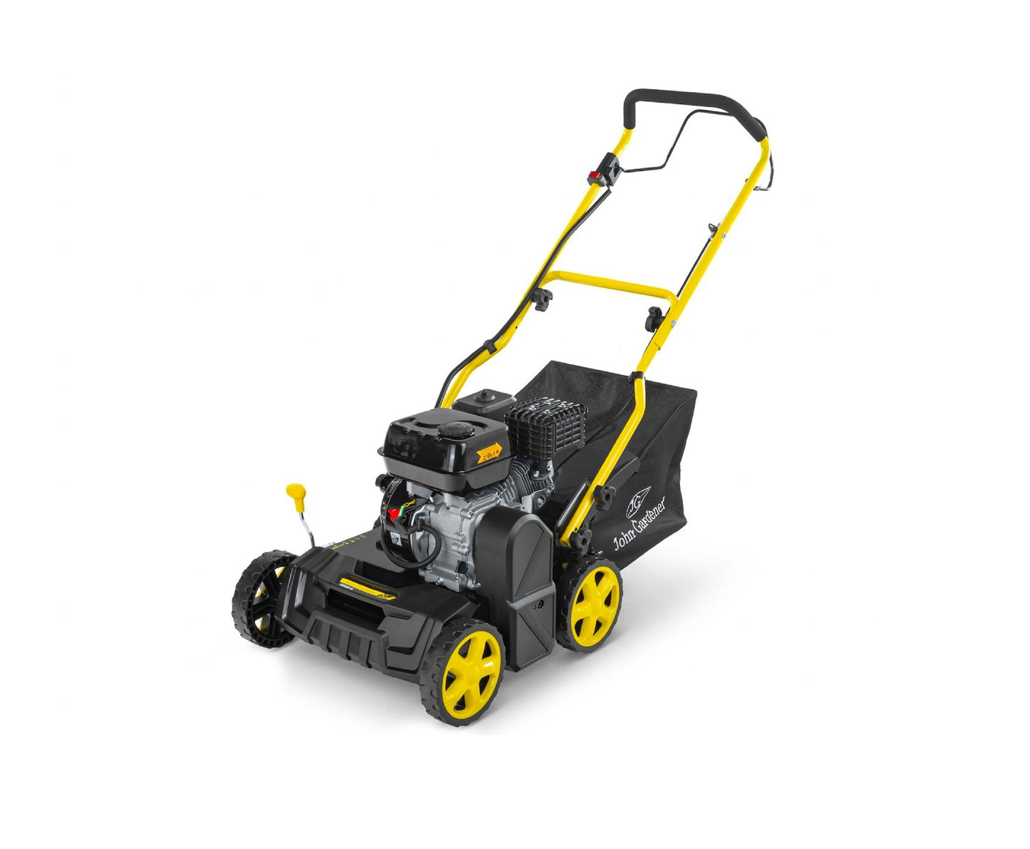 Aerator / Scarificator de gazon pe benzina, 6.5 cp, John Gardener G84015