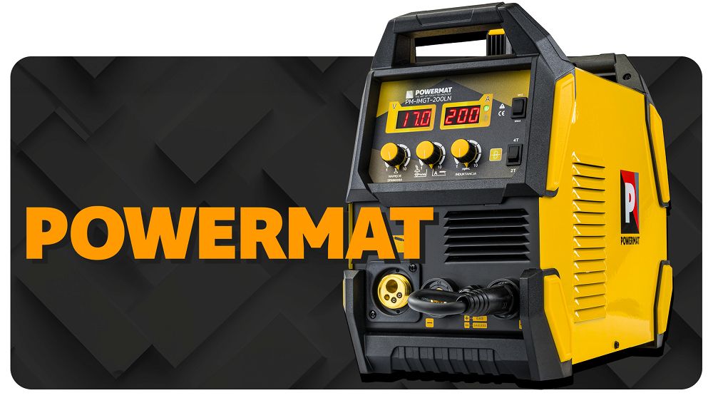 Aparat de sudura tip invertor migomat PM-IMGT-200LN 200 A, Powermat PM1344