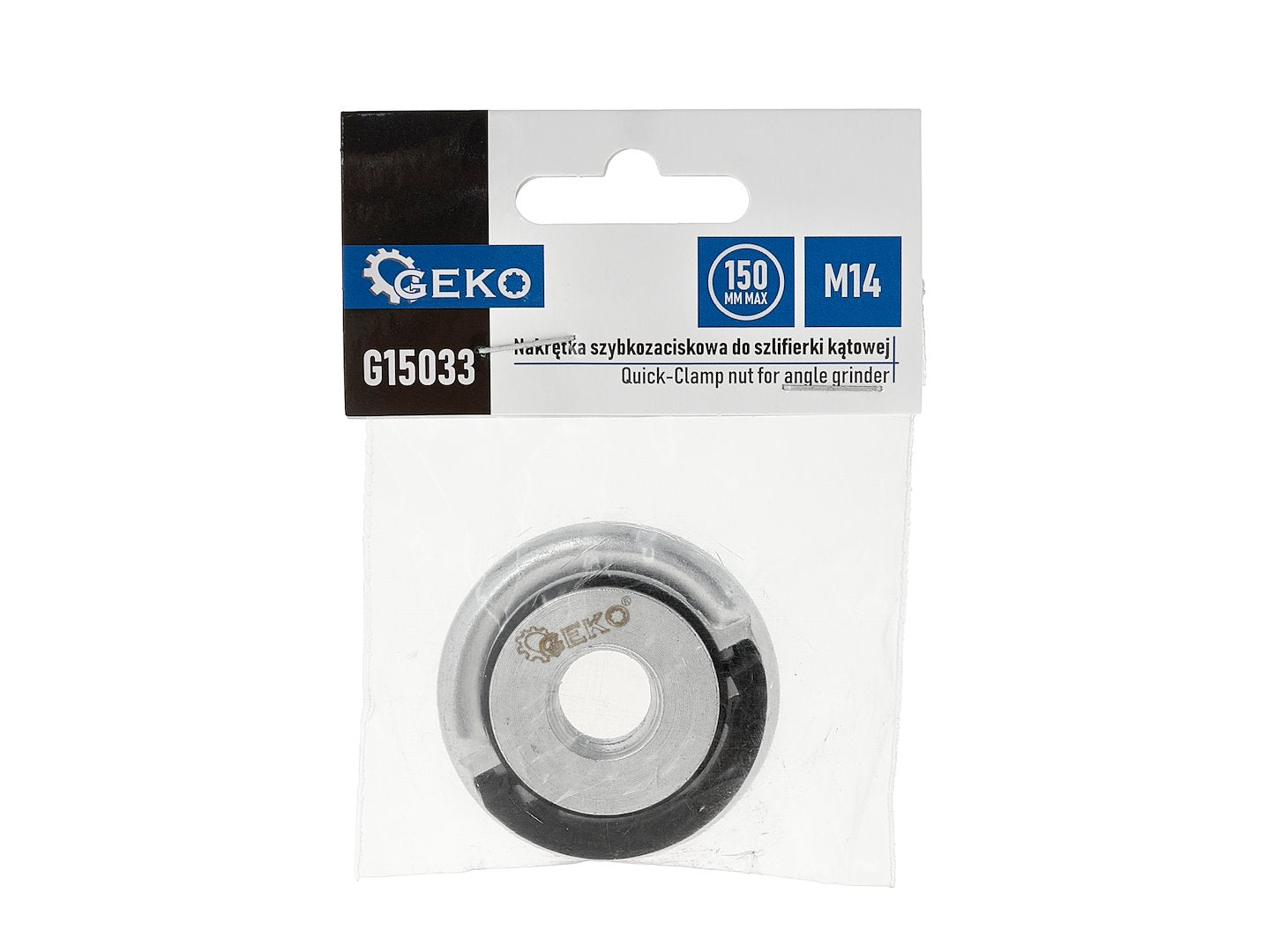 Piulita cu blocare rapida pentru polizor unghiular, prindere M14, Geko G15033