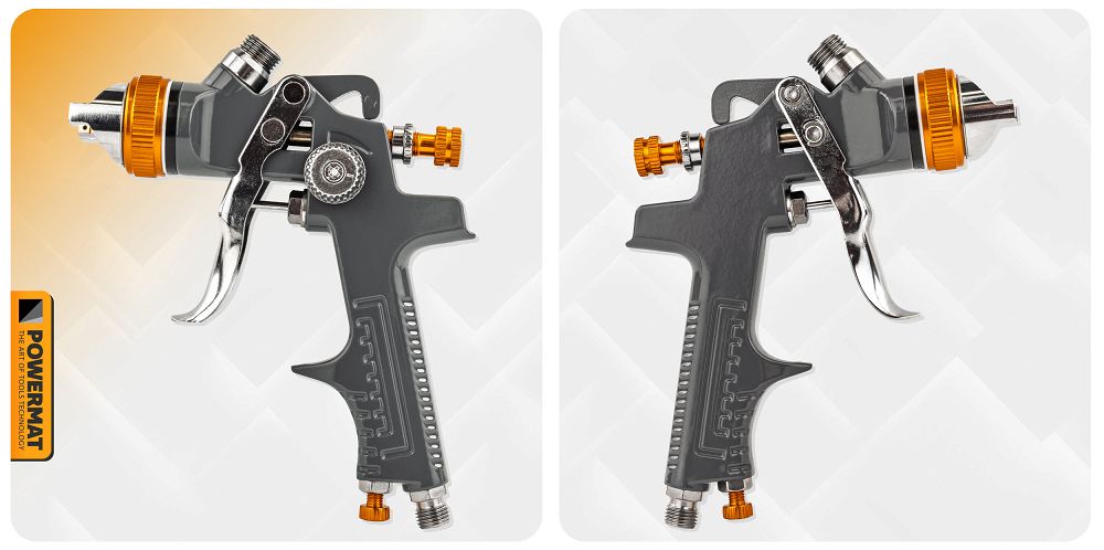 Pistol de vopsit HVLP PM-PDM-170T, 600 ml, 1.4 mm, Powermat PM1426